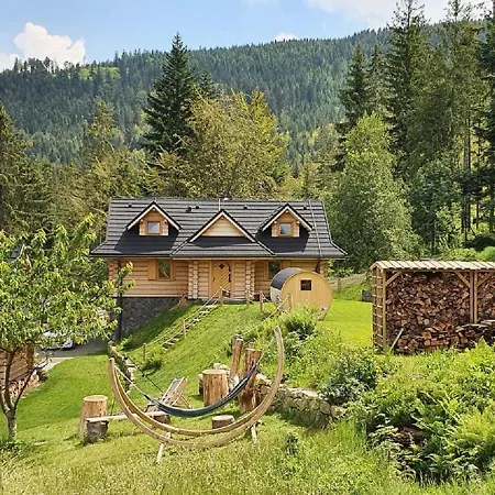 Dom Pod Baranią - - Sauna, Jacuzzi, Tężnia&widok Na Góry Domek alpejski