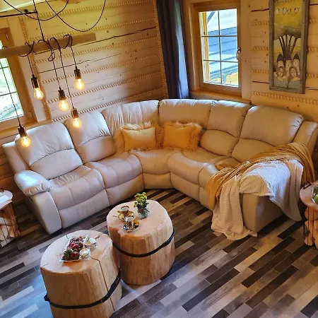 Domek alpejski Dom Pod Baranią - - Sauna, Jacuzzi, Tężnia&widok Na Góry *