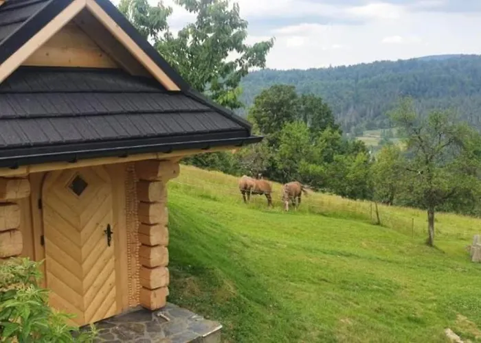 Dom Pod Barania - - Sauna, Jacuzzi, Teznia & Widok Na Gory Horská chata